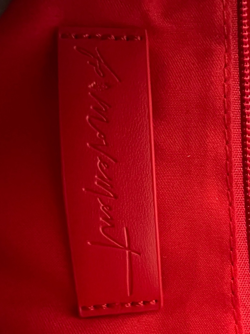 NWT Authentic FP Movement Quilted Carryall Bag - Chef's Kiss Red - Picture 9 of 13